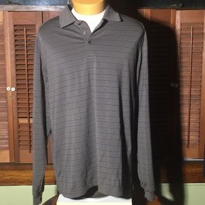 Bolle golf long sleeve polo men’s Large